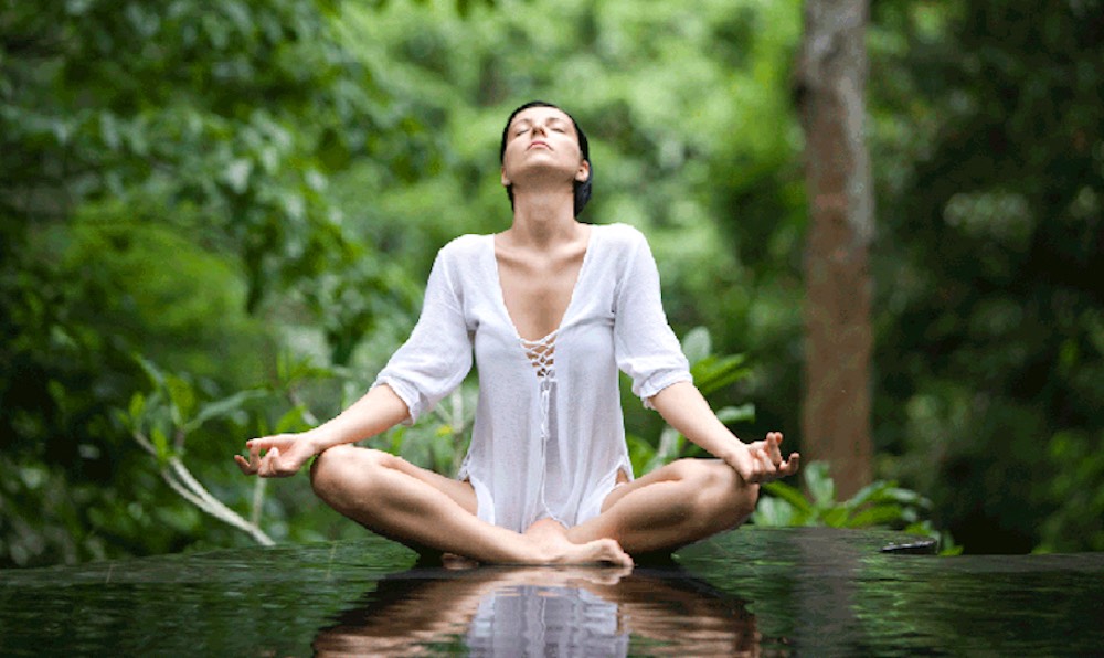 Girl Meditating
